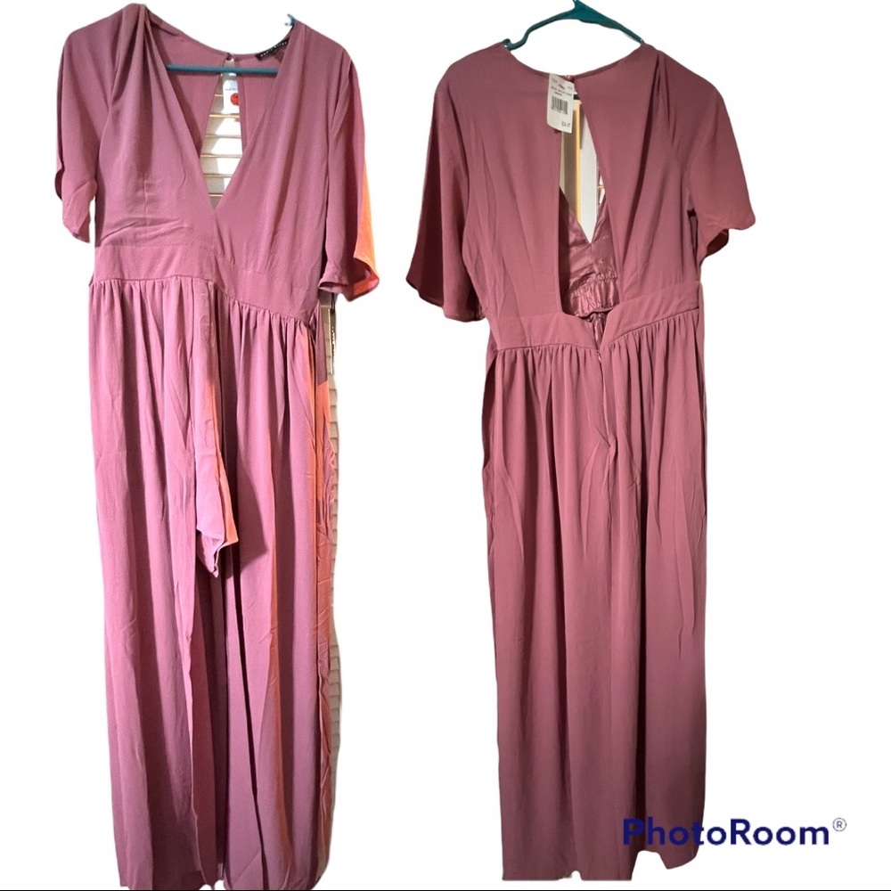Mauve romper NWT
